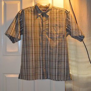 Men's Patagonia A/C Crinkle camp shirt sz Md EUC